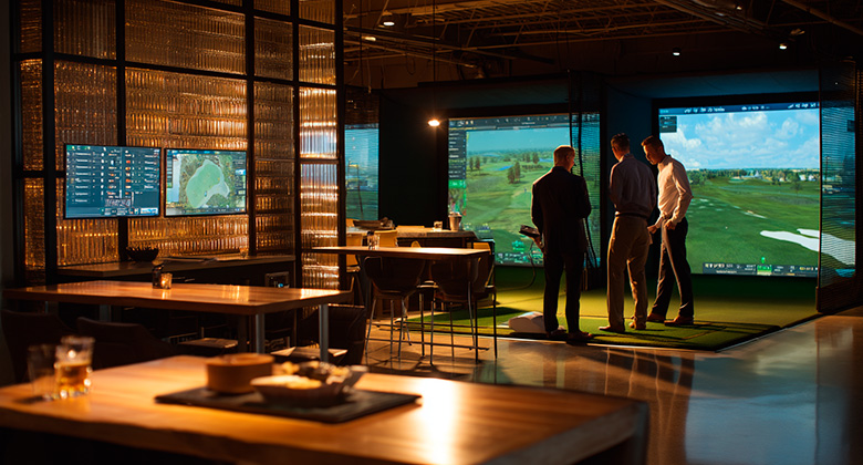 GO SWING FRANQUICIAS, Renta de Simuladores de Golf para Fiestas, Bodas, Bautizos o para la reunión que se armó